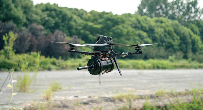 Kelebihan dan aplikasi optik serat UAV