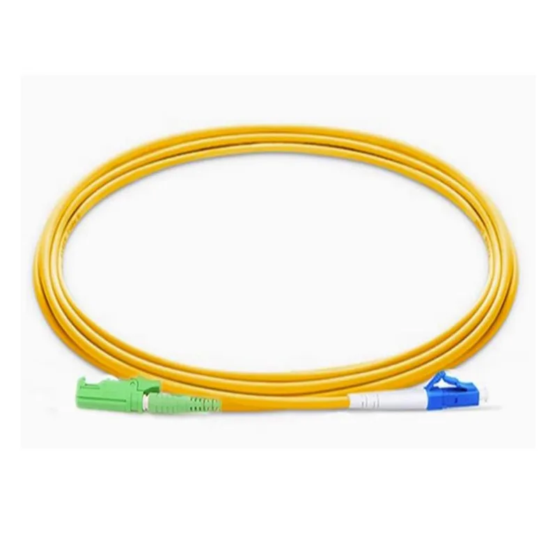 Kabel pusingan 3mm E2000/APC- LC/UPC Patch Payudara