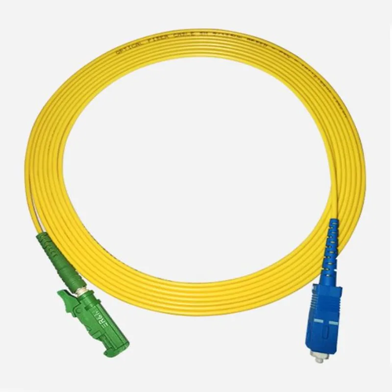 Kabel pusingan 3mm E2000/APC- SC/UPC Patch Patch